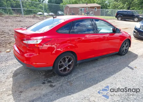 2013 Ford Focus Se из США, поврежденный, VIN 1FADP3F23DL291062